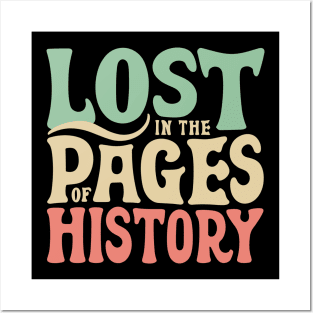 Vintage history lovers - lost in the pages of history Posters and Art